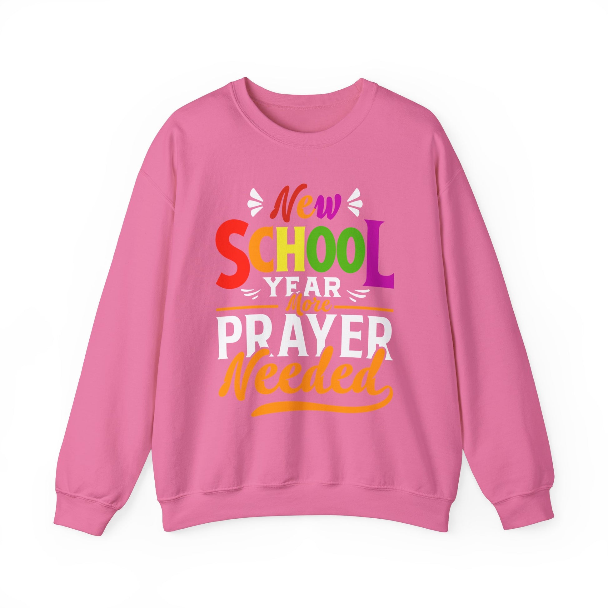 New School Year, More Prayer Needed - Unisex Heavy Blend™ Crewneck Sweatshirt