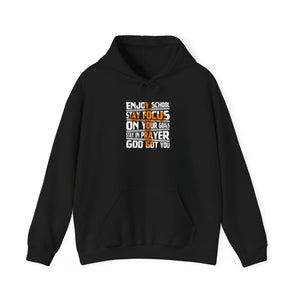 Enjoy School Stay Focused - Unisex Heavy Blend™ Hooded Sweatshirt