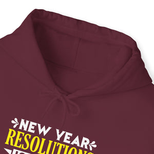 New Year Resolutions Is To Stay In Jesus Christ - Unisex Hoodie