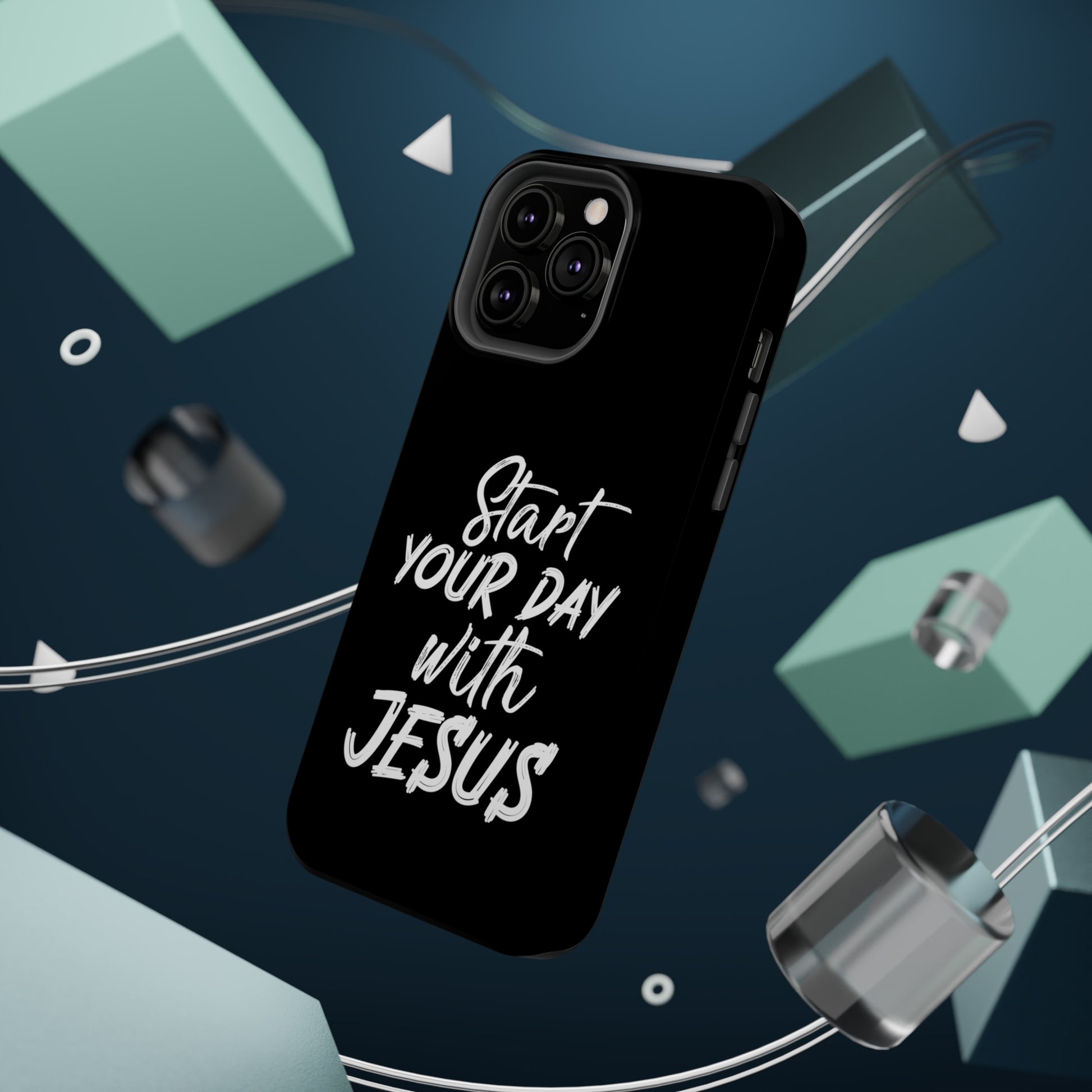 Start your day with Jesus - MagSafe Tough Case