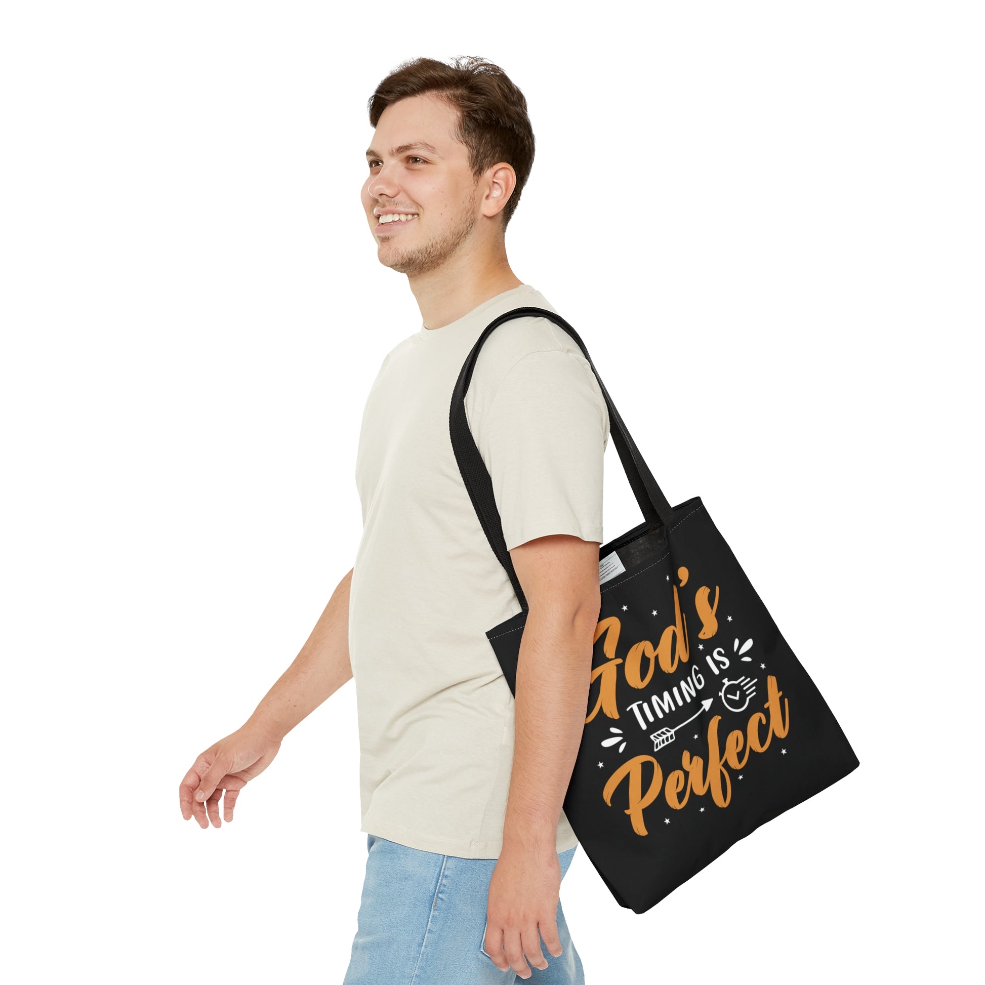 God's Timing Is Perfect - Tote Bag