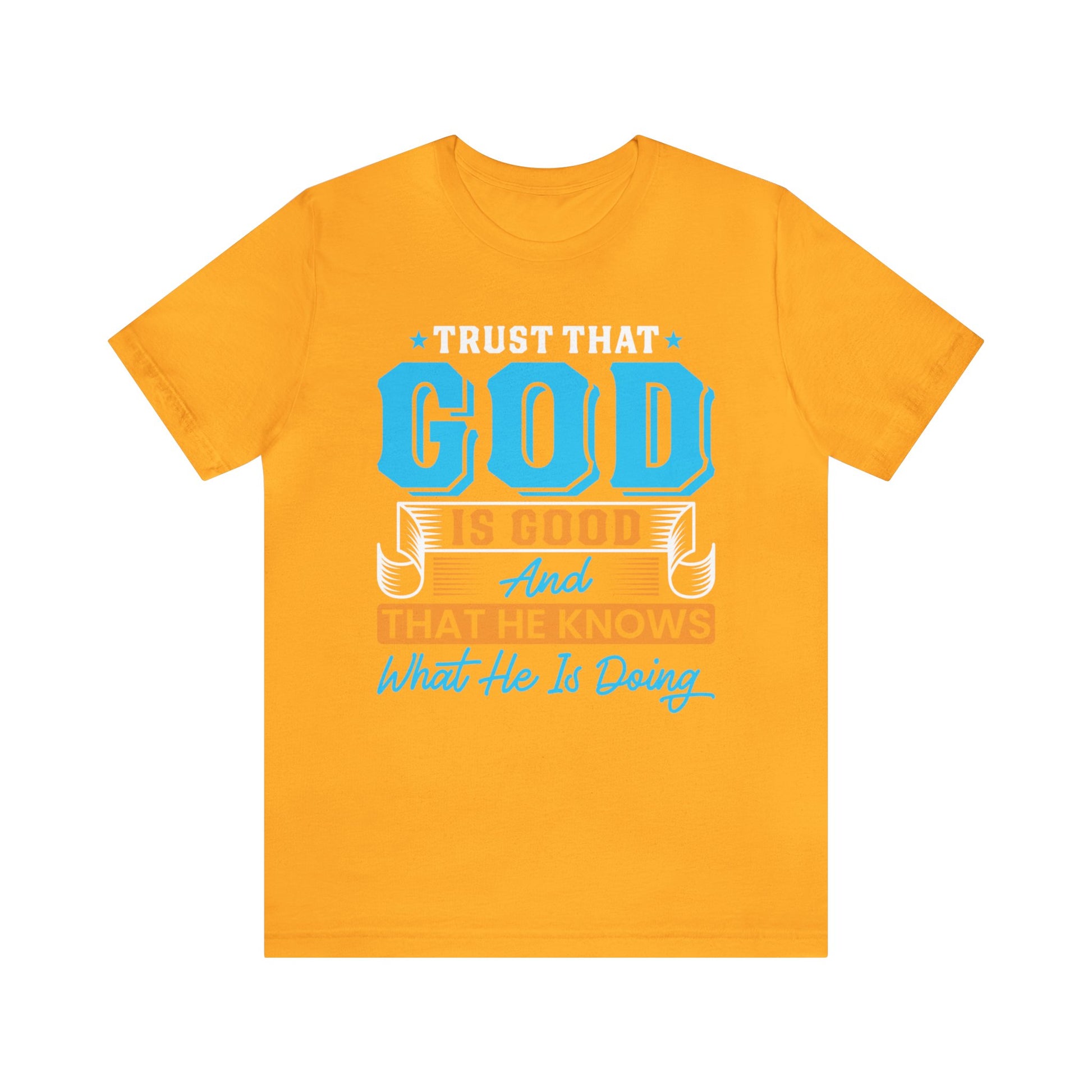 Trust That God is Good & He Know What He Is Doing - Unisex Tee