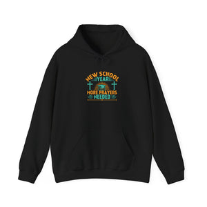 New School Year, More Prayer Needed - Unisex Heavy Blend™ Hooded Sweatshirt