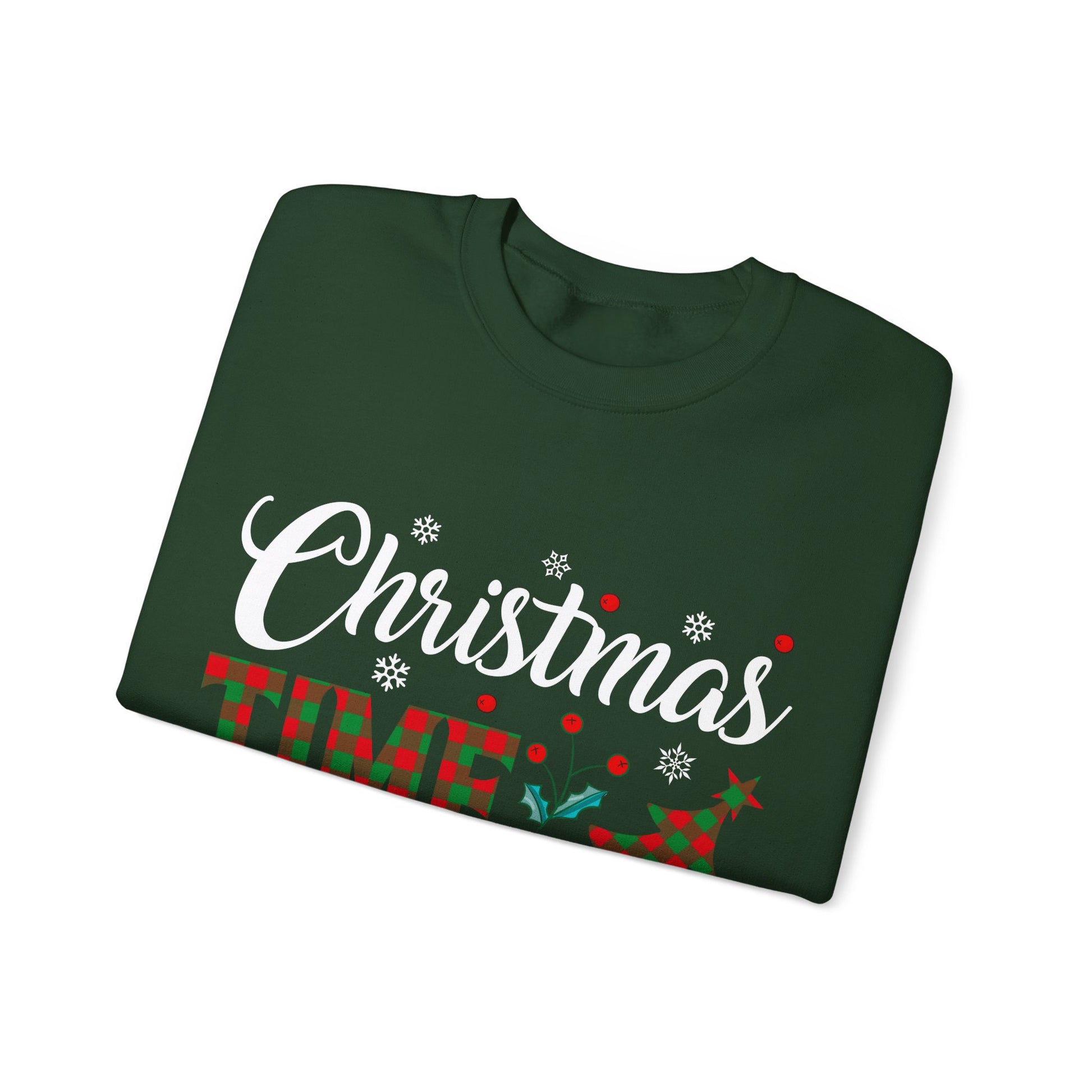 Christmas Time Brings The World Together - Crewneck Sweatshirt