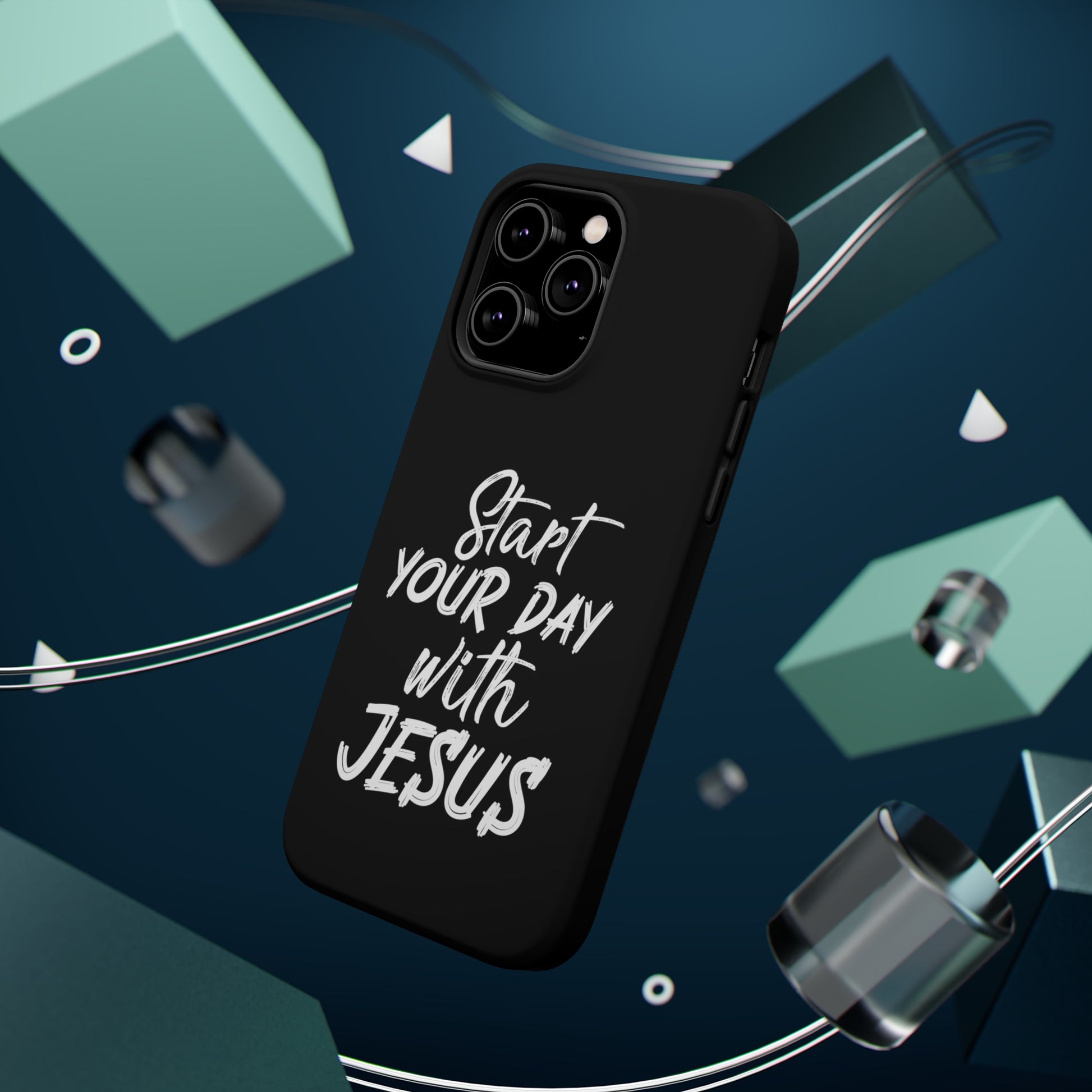 Start your day with Jesus - MagSafe Tough Case