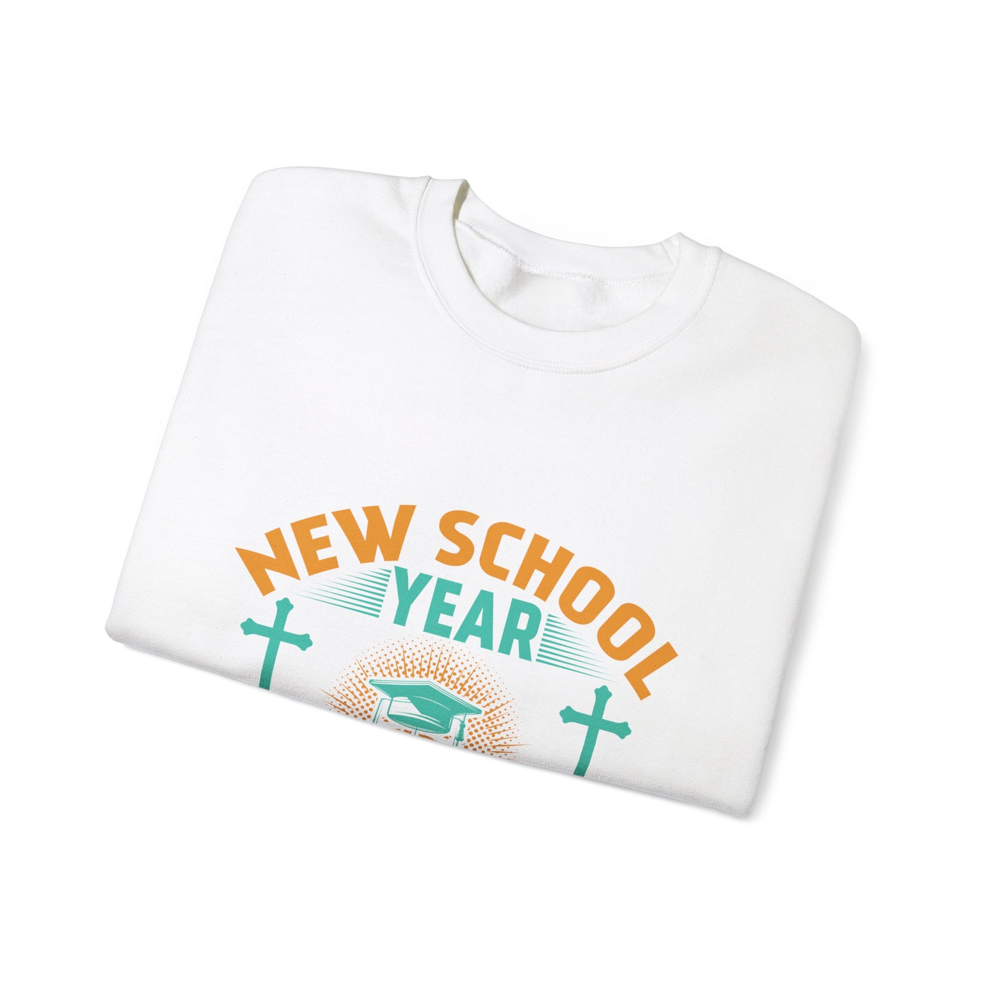 New School Year, More Prayer Needed - Unisex Heavy Blend™ Crewneck Sweatshirt