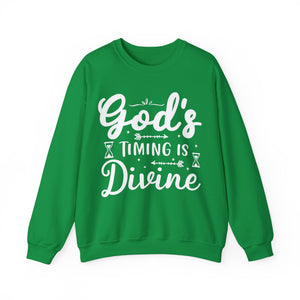 God's Timing Is Divine - Sweatshirt