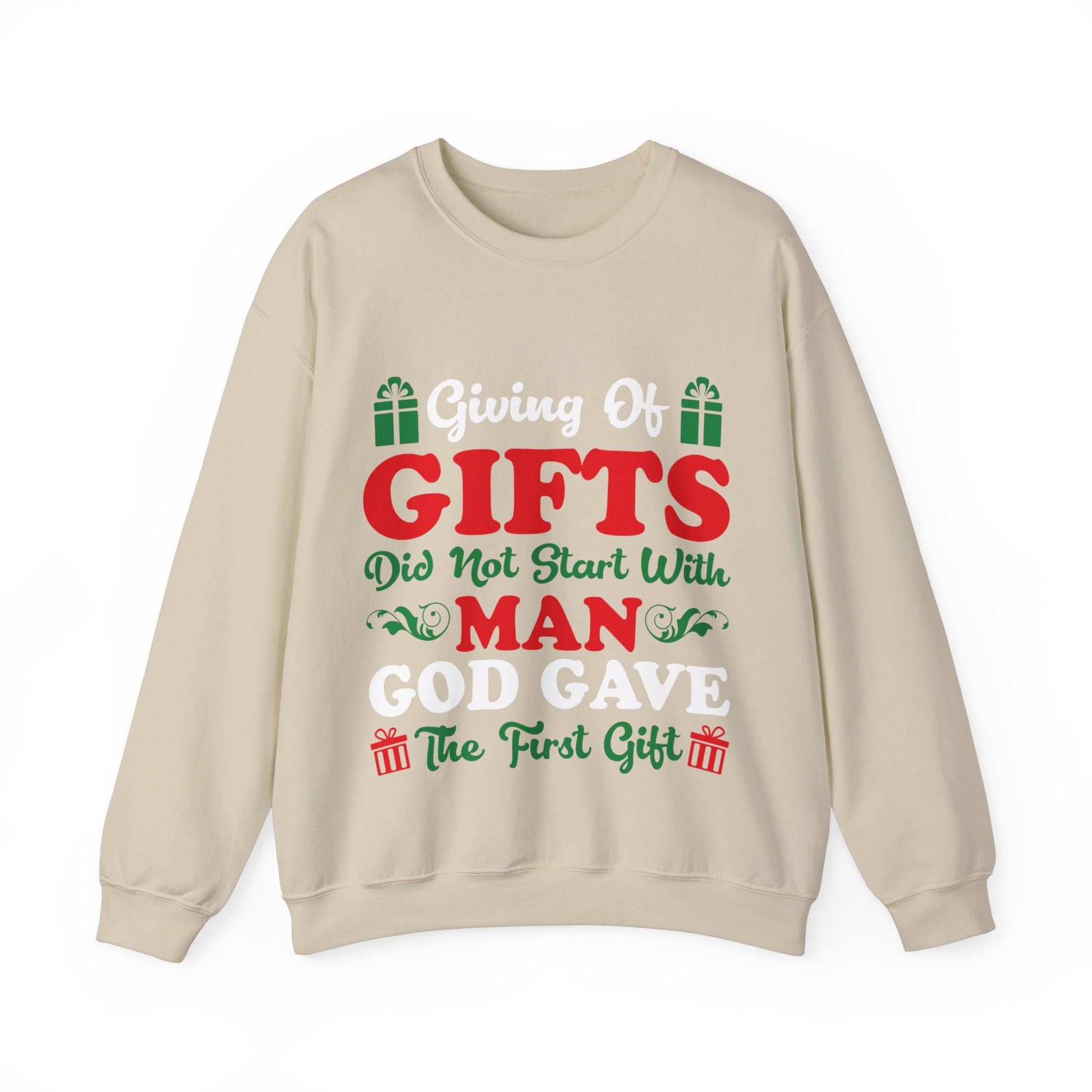 Giving Of Gifts Did Not Start With Man - Crewneck Sweatshirt