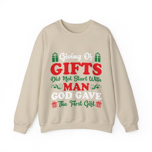 Giving Of Gifts Did Not Start With Man - Crewneck Sweatshirt