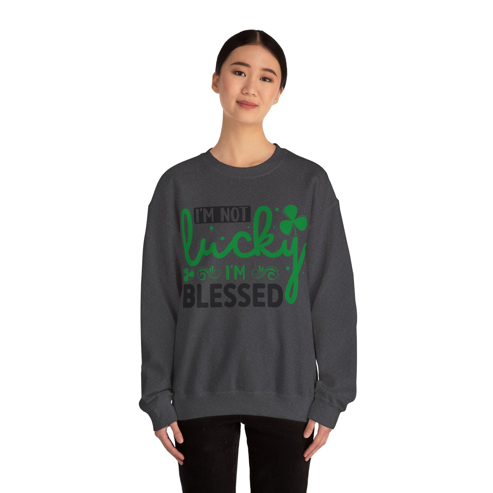 I'm Not Lucky I'm Blessed - Crewneck Sweatshirt