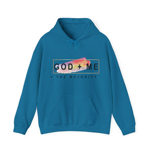 God plus me the majority - Unisex Hoodie