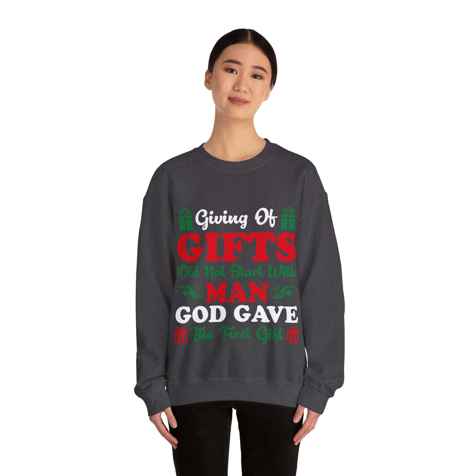 Giving Of Gifts Did Not Start With Man - Crewneck Sweatshirt