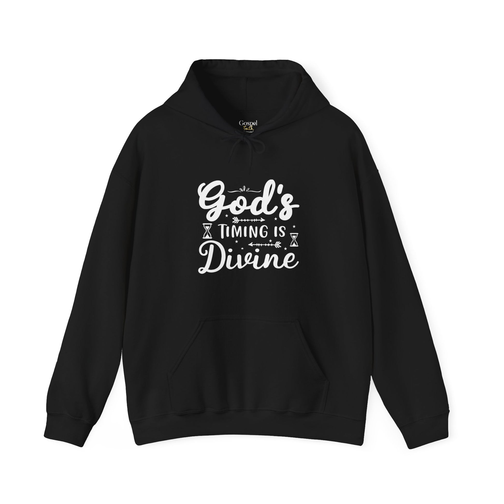 God's Timing Is Divine - Unisex Hoodie