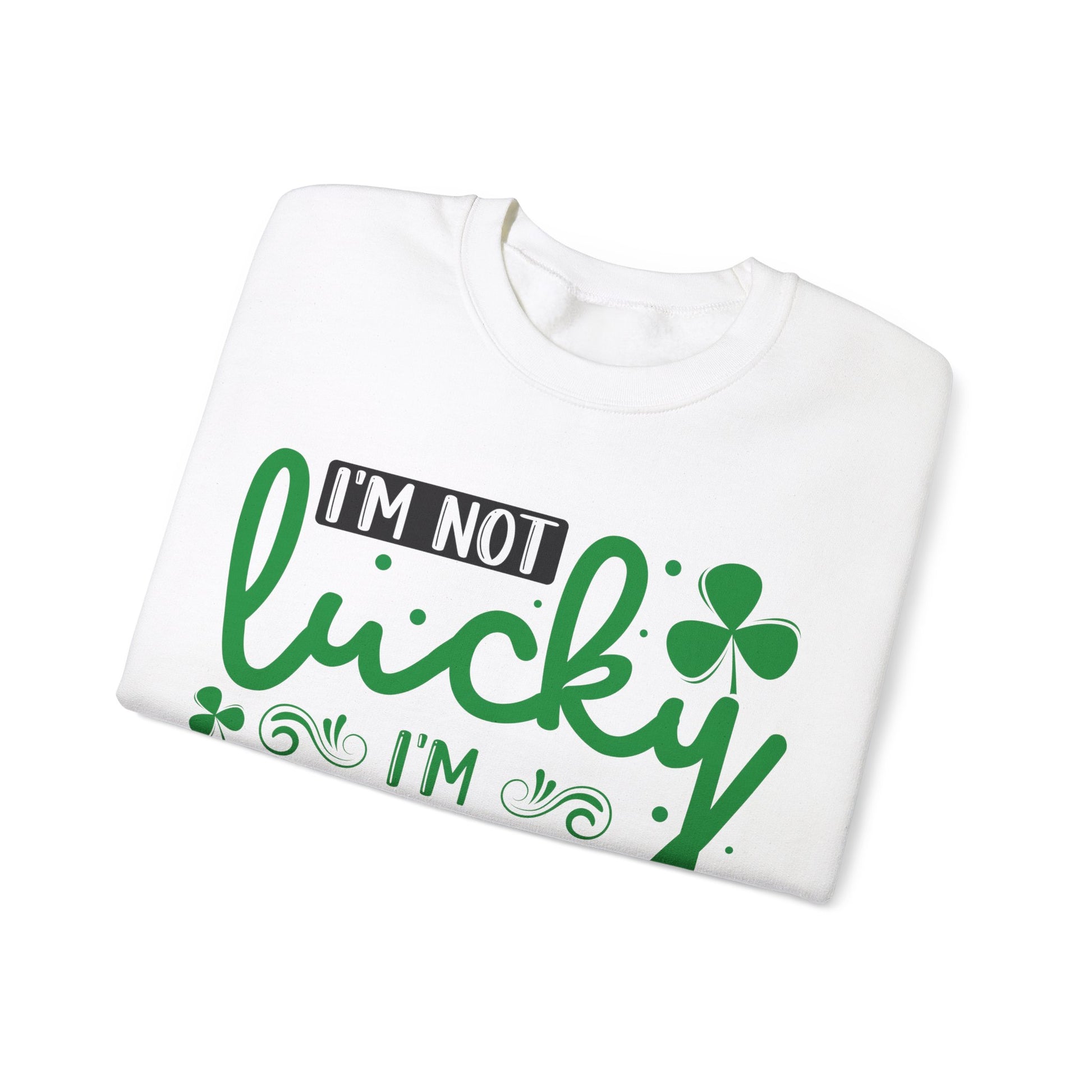 I'm Not Lucky I'm Blessed - Crewneck Sweatshirt