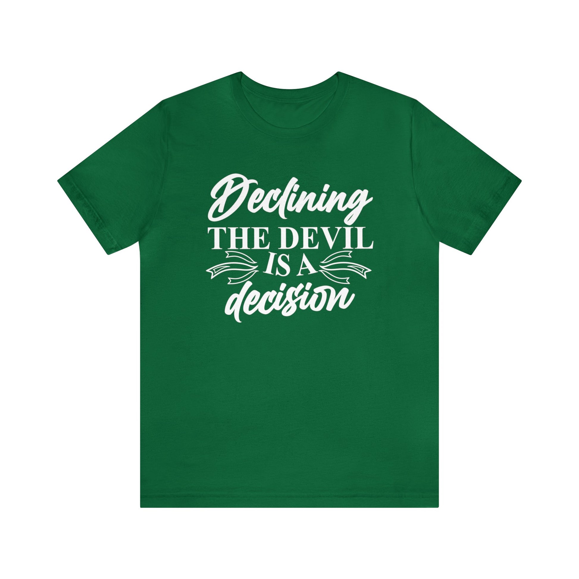 Declining the devil is - Unisex Tee