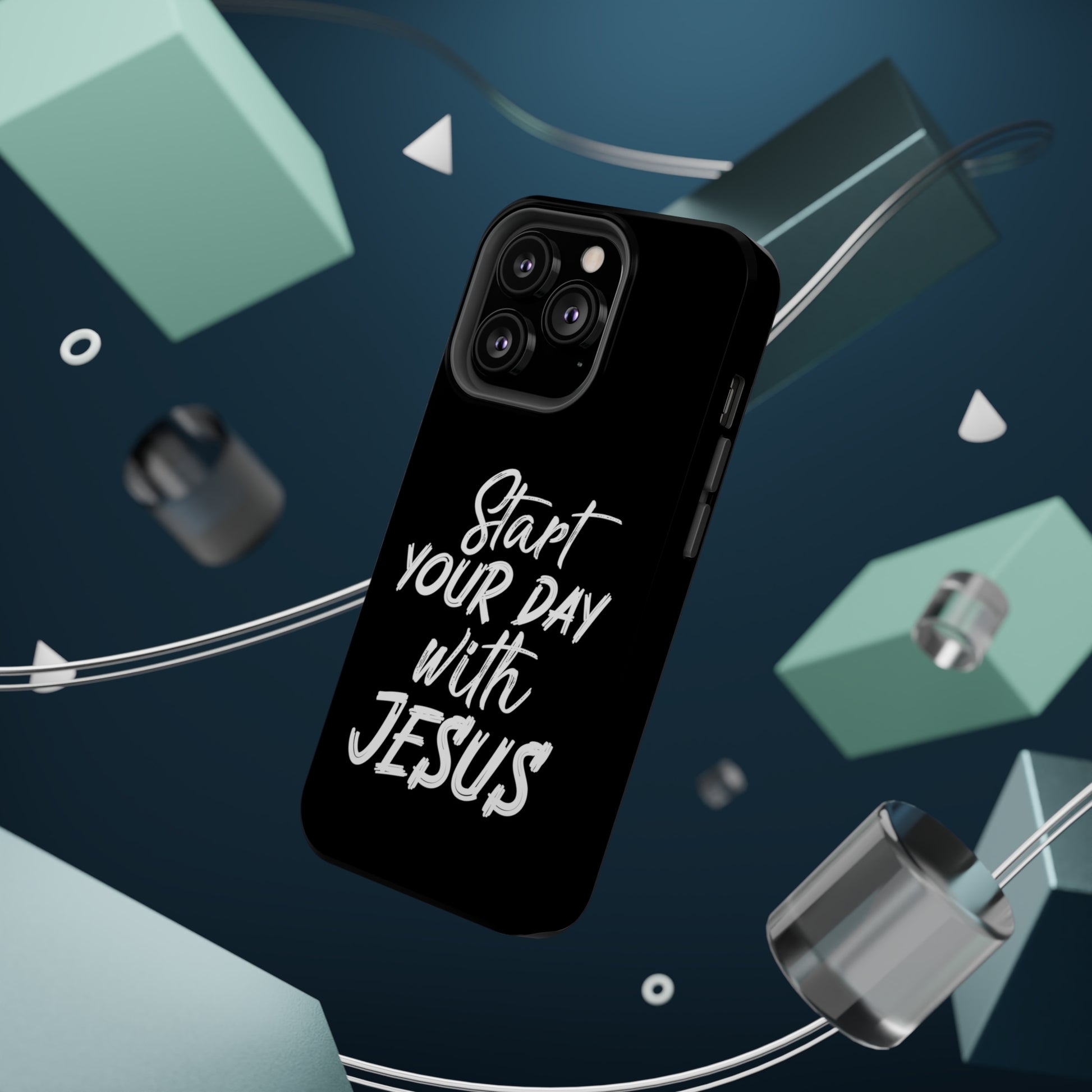 Start your day with Jesus - MagSafe Tough Case