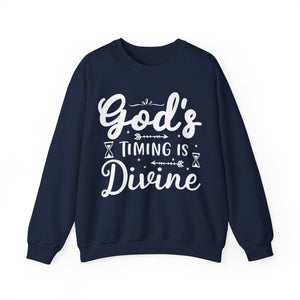 God's Timing Is Divine - Sweatshirt