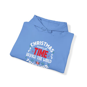 Christmas time Brings The World Together - Unisex Hoodie