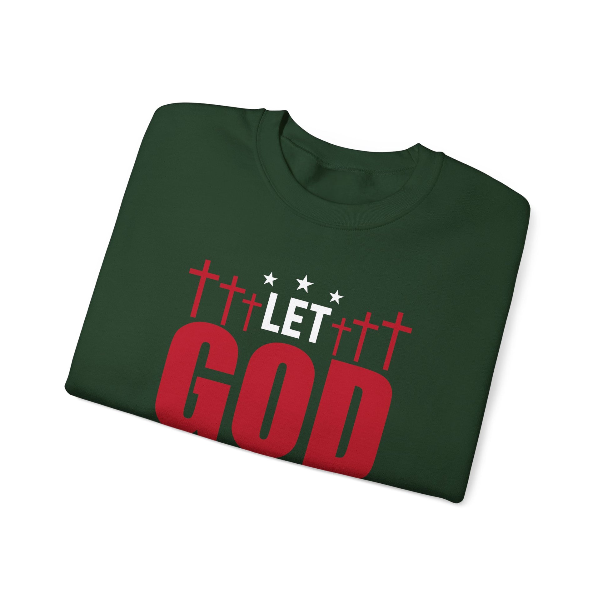 Let God Lead You As Your New Year Resolution - Crewneck Sweatshirt