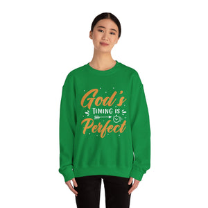 God's Timing Is Perfect - Crewneck Sweatshirt