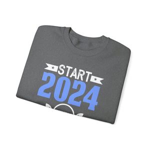 Start 2024 With Jesus - Crewneck Sweatshirt