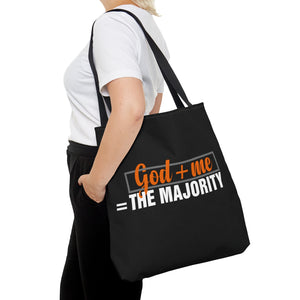 God plus me the majority - Tote Bag