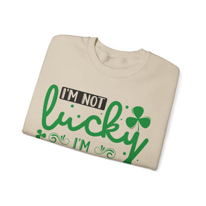 I'm Not Lucky I'm Blessed - Crewneck Sweatshirt