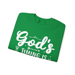 God's Timing Is Divine - Sweatshirt