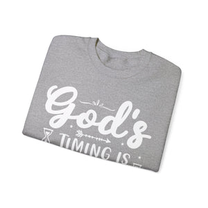 God's Timing Is Divine - Sweatshirt