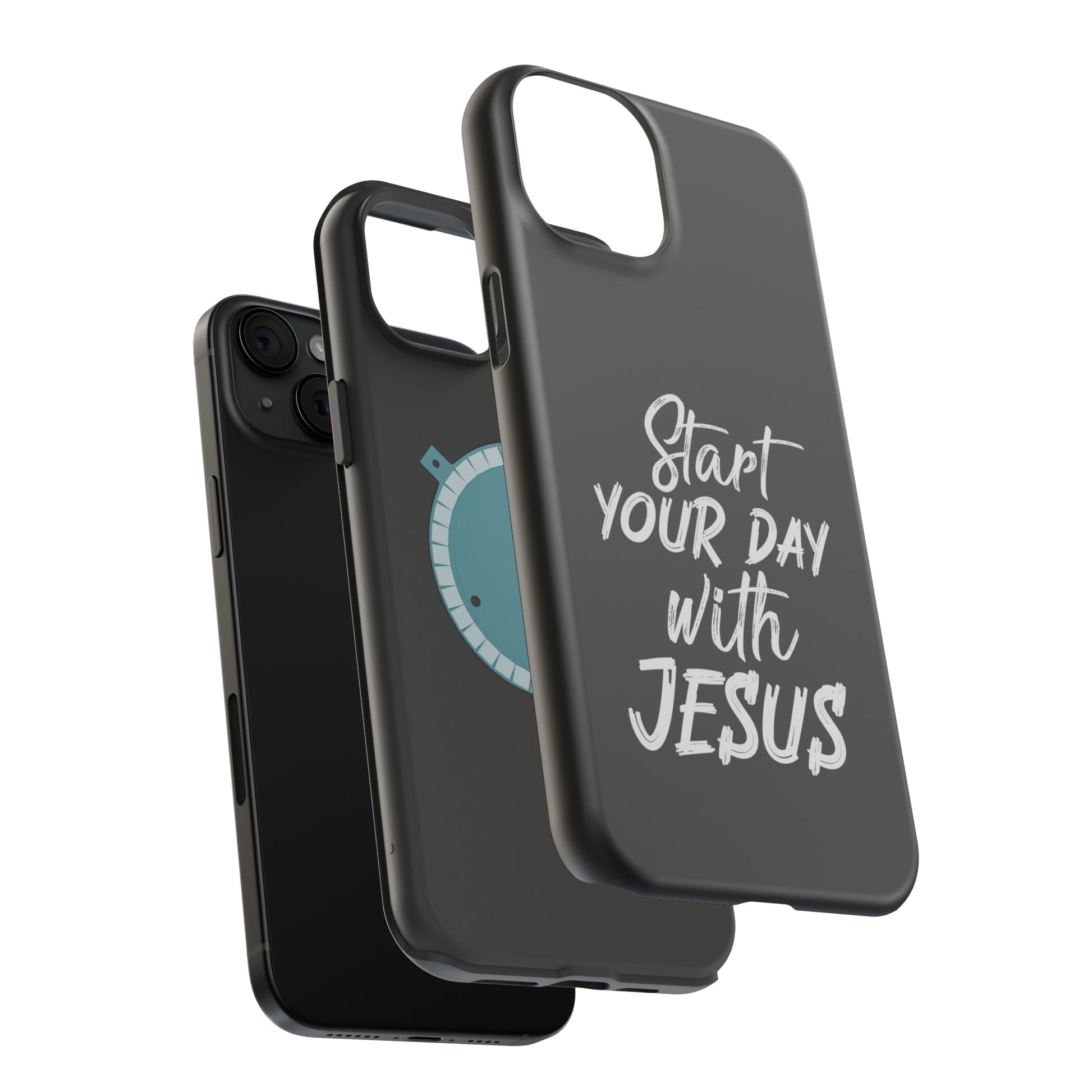 Start your day with Jesus - MagSafe Tough Case