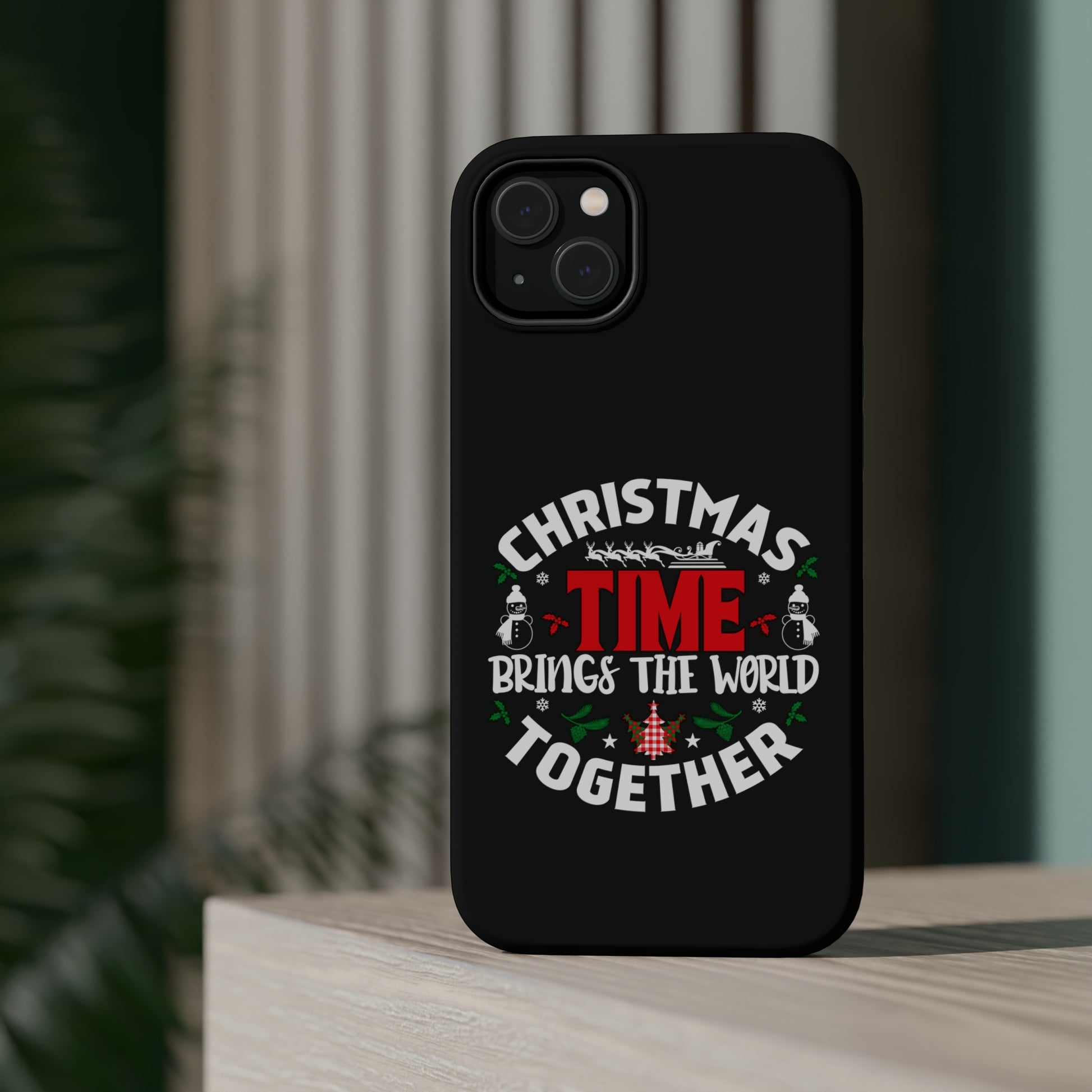 Christmas time Brings The World Together - MagSafe Tough Case