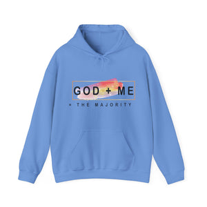 God plus me the majority - Unisex Hoodie