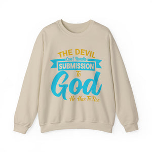 The Devil Can't Handle Submission To God - Sweatshirt