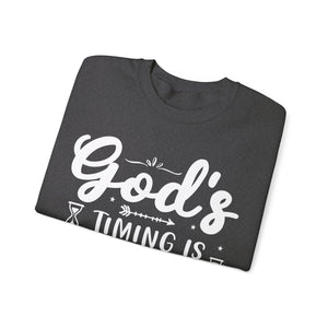 God's Timing Is Divine - Sweatshirt