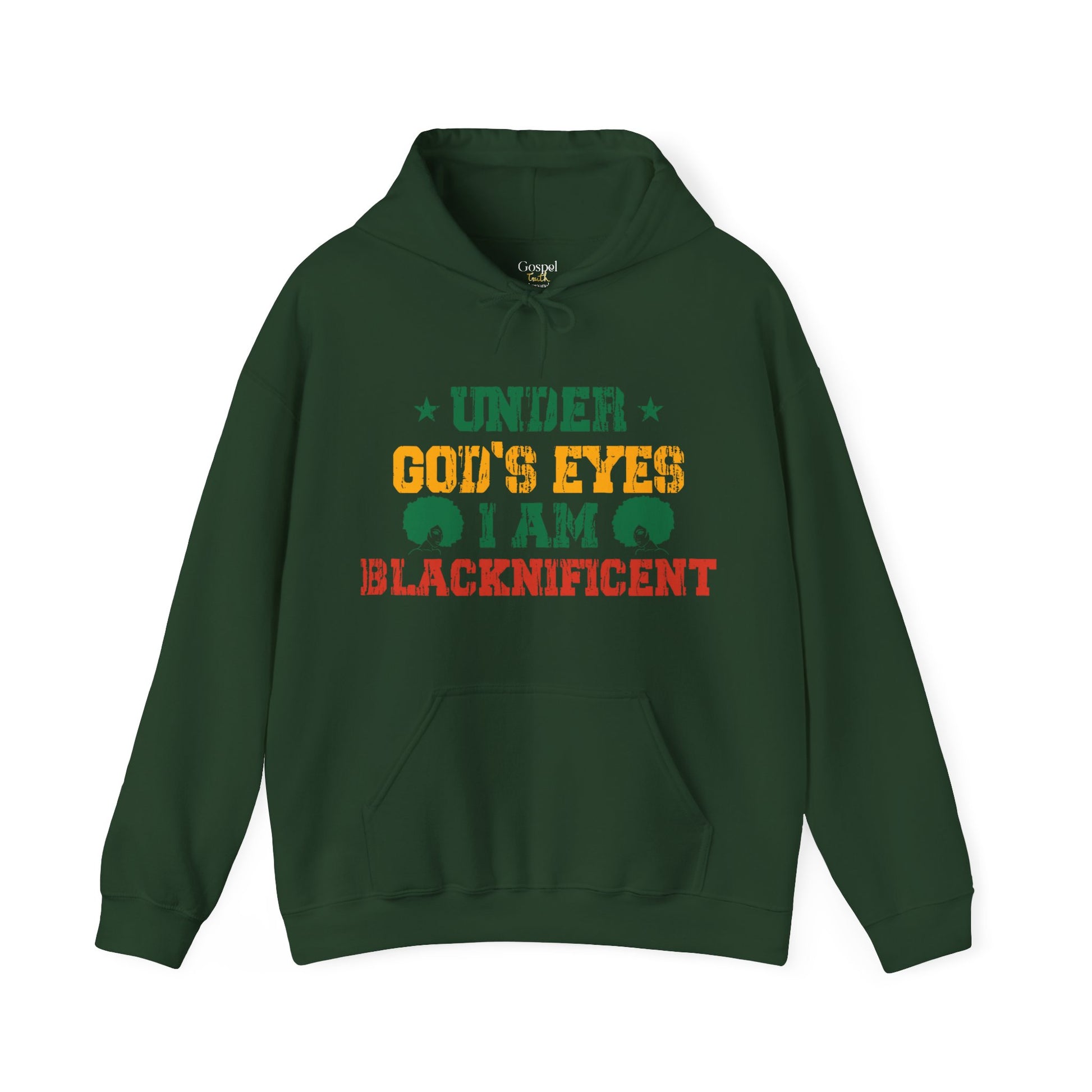 Under God's Eyes I Am Blacknificent - Unisex Hoodie