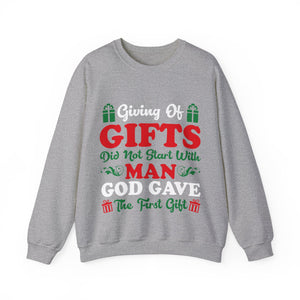 Giving Of Gifts Did Not Start With Man - Crewneck Sweatshirt