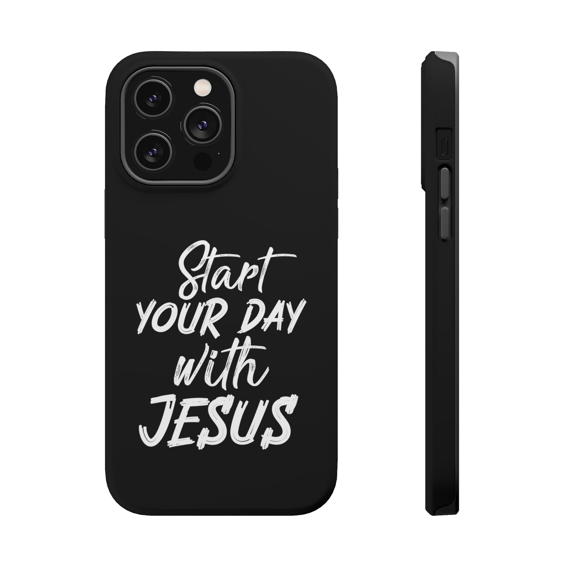 Start your day with Jesus - MagSafe Tough Case