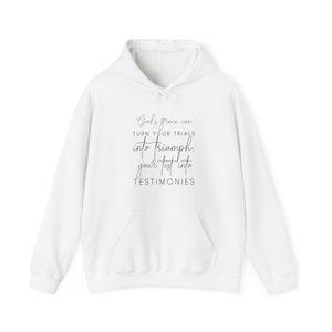 Gods grace can turn your trials into triumph - Unisex Hoodie