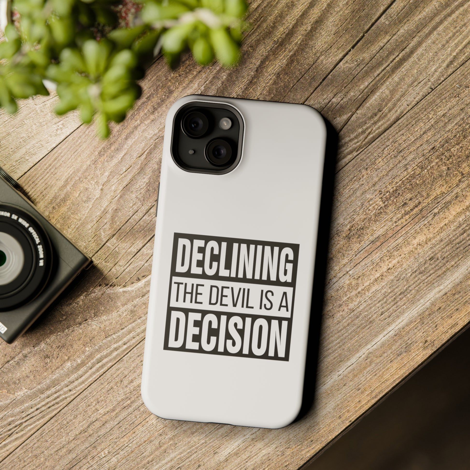 Declining the devil is a decision - MagSafe Tough Case