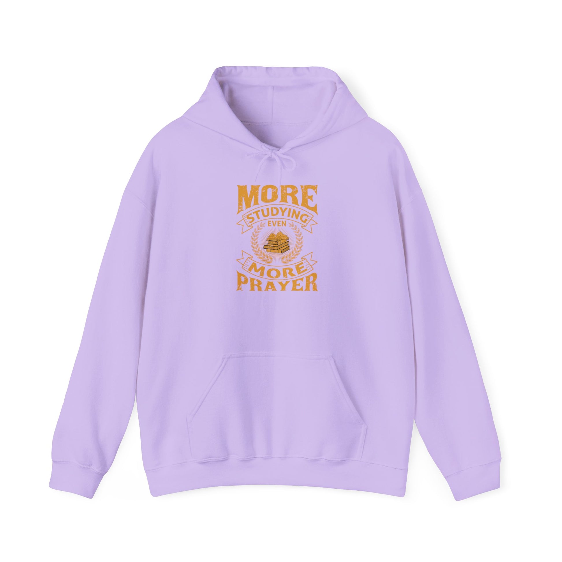 More Studying Even More Prayer - Unisex Heavy Blend™ Hooded Sweatshirt