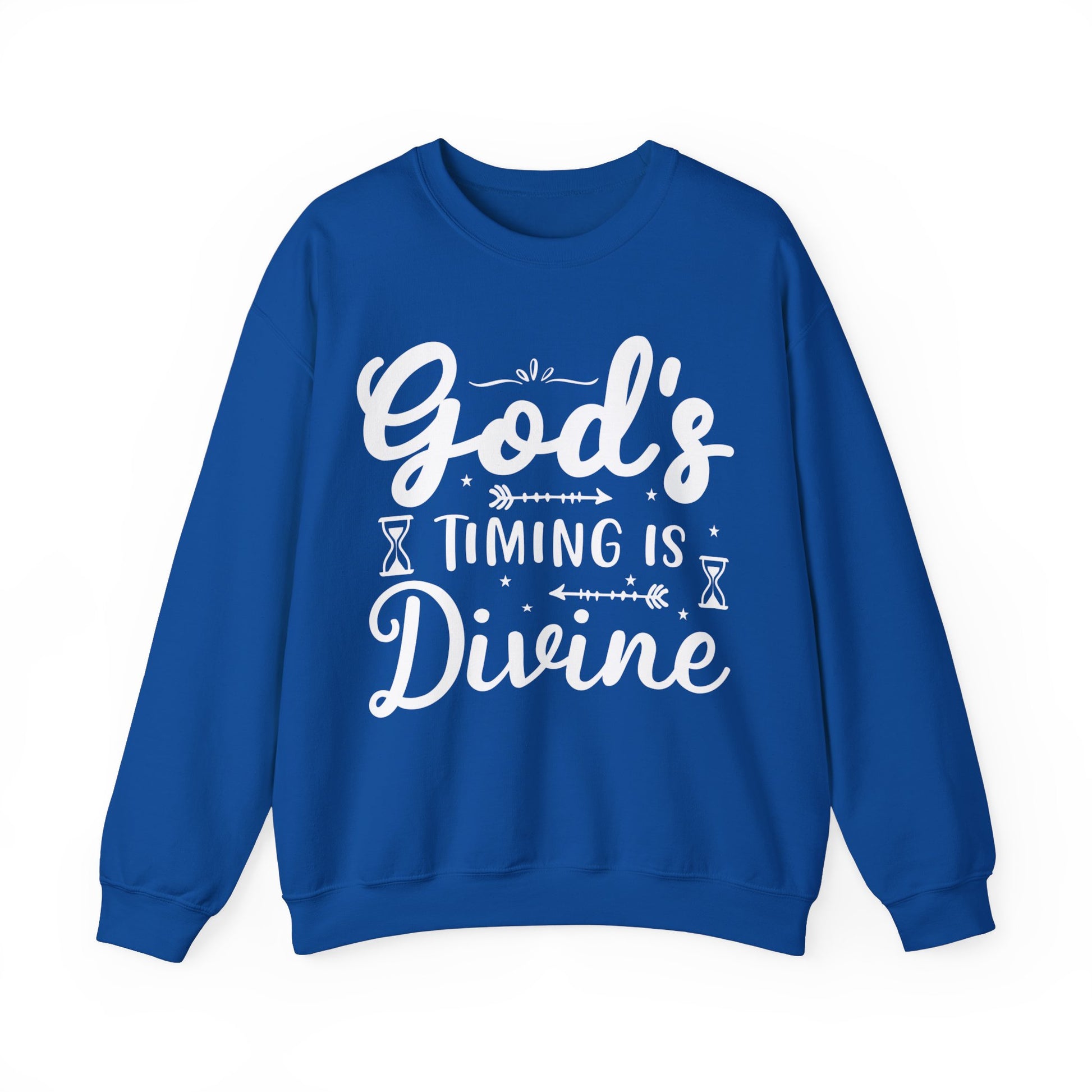 God's Timing Is Divine - Sweatshirt