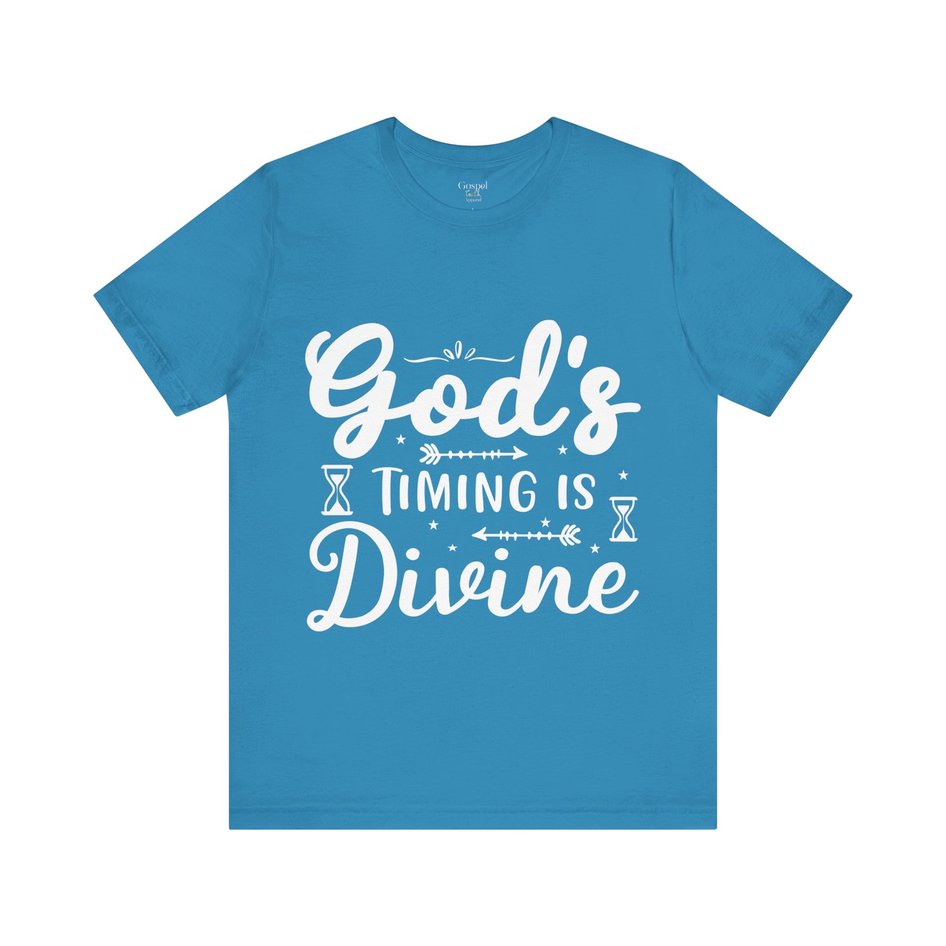 God's Timing Is Divine - Unisex Tee