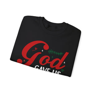 God Gave Us His Only Son - Crewneck Sweatshirt