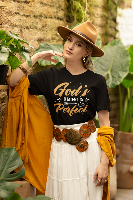 God's Timing Is Perfect - Unisex Tee