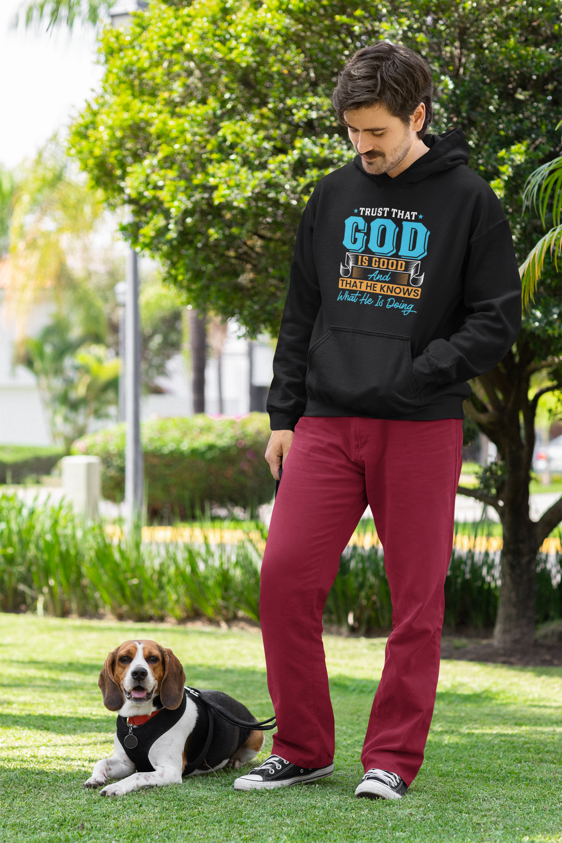 Trust That God is Good & He Know What He Is Doing - Unisex Hoodie