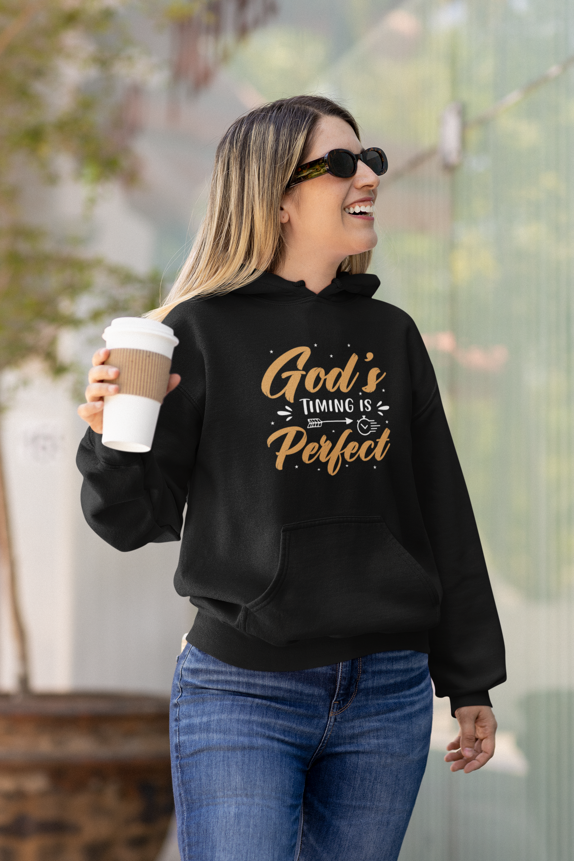 God's Timing Is Perfect - Unisex Hoodie