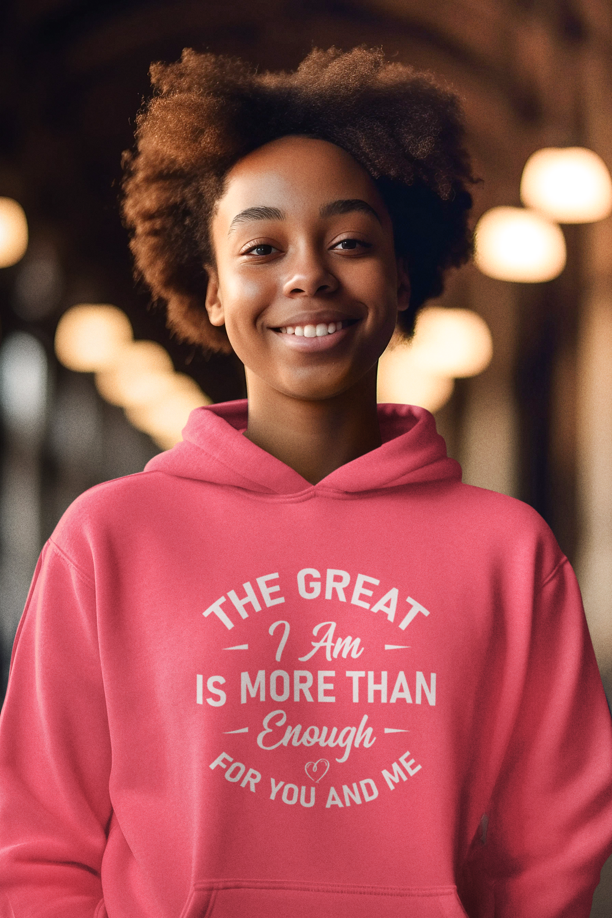 The Great I Am Is More Than Enough For You And I - Unisex Hoodie