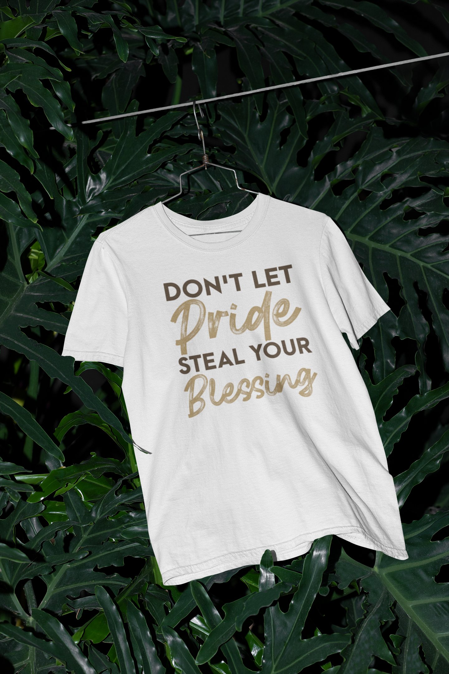 Don't Let Pride Steal Your Blessing - Unisex Tee