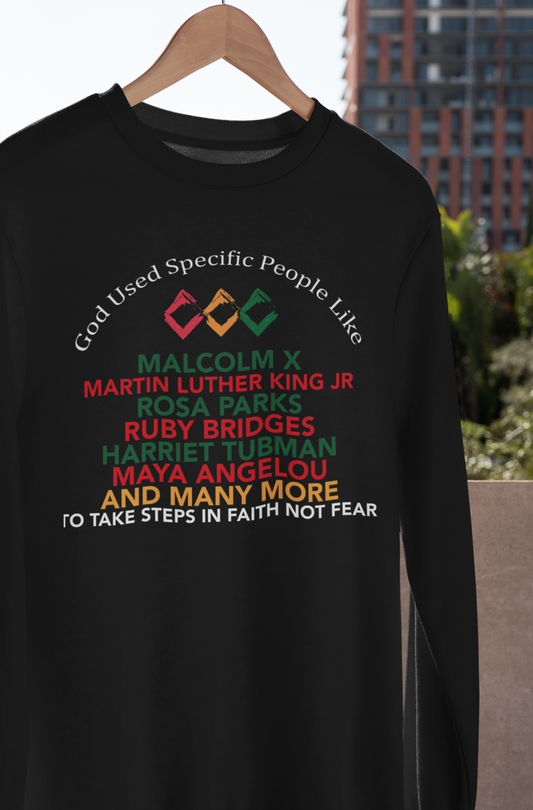 God Used Specific People - Sweatshirt