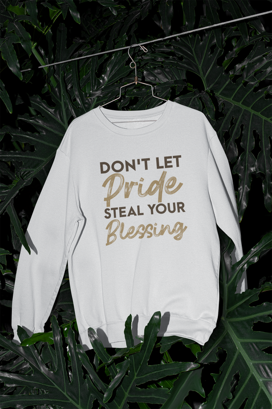 Don't Let Pride Steal Your Blessing - Sweatshirt